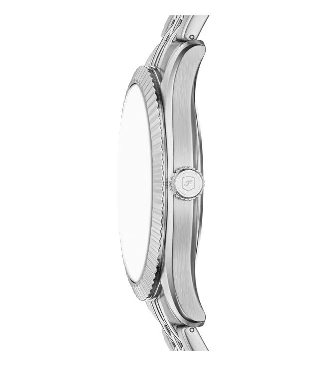 Fossil Campbell FS6140 Silver Dial Stainless Steel Men&