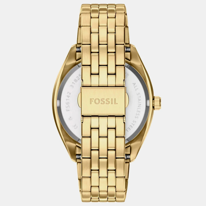 Fossil Campbell FS6142 Blue Dial Stainless Steel Men&