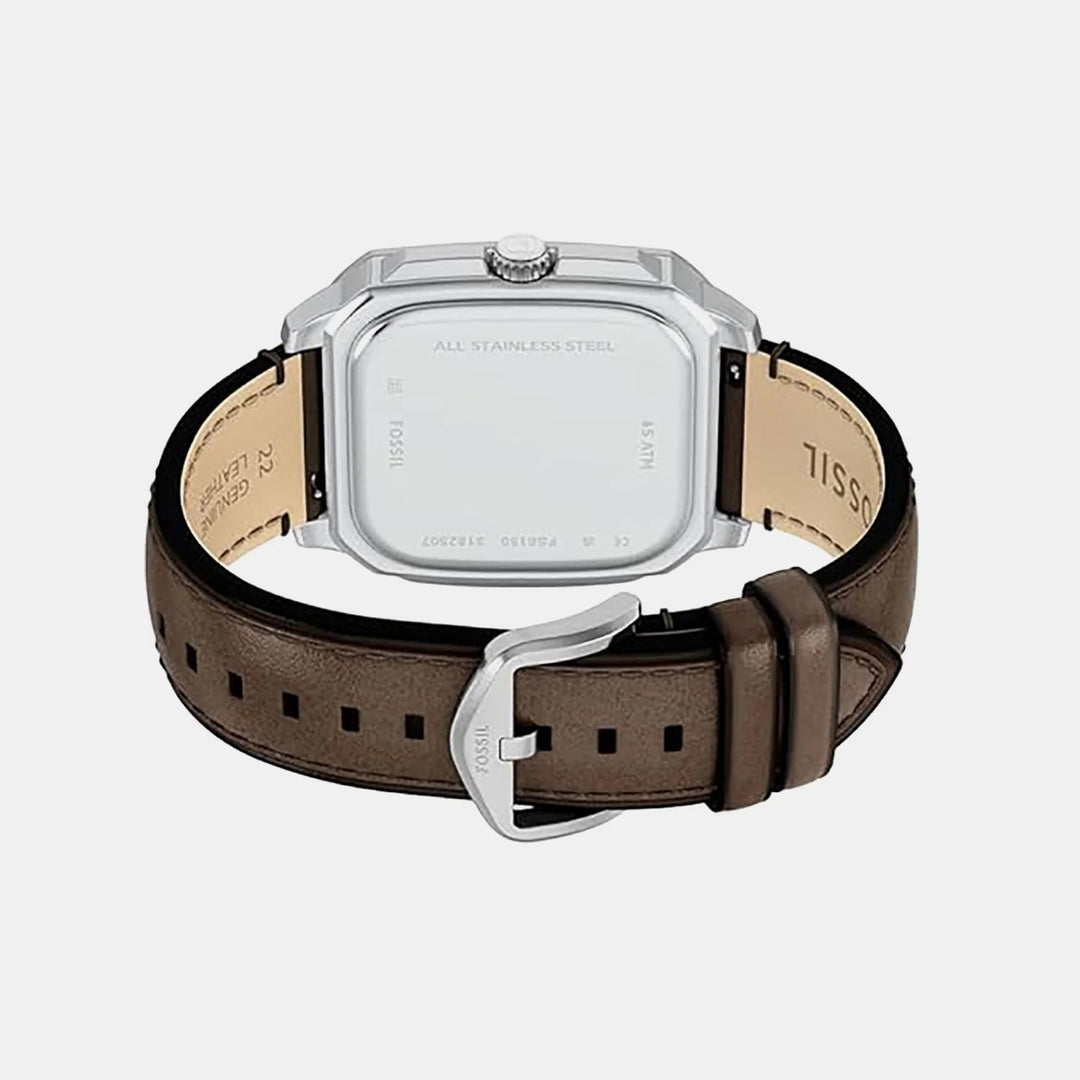 Fossil The Minimalist FS6150 Gray Dial Smoke Stainless Steel Men&