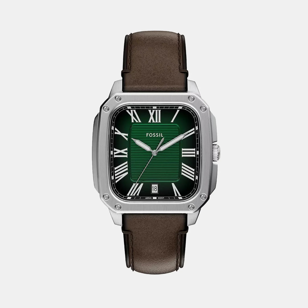 Fossil The Minimalist FS6150 Gray Dial Smoke Stainless Steel Men&