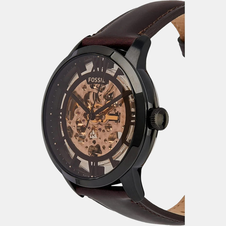 Fossil Townsman ME3098 Automatic Skeleton Dial Silver Stainless Steel Men&