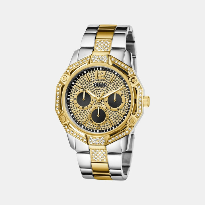 Guess Regal Men Watch GW0990G4 – Black Dial Multi-Function Two-Tone
