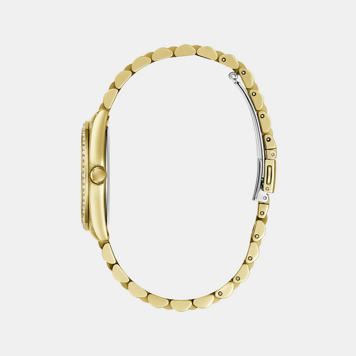 Guess Jada Women Watch GW1099L2 – White Dial Gold-Tone Stainless Steel