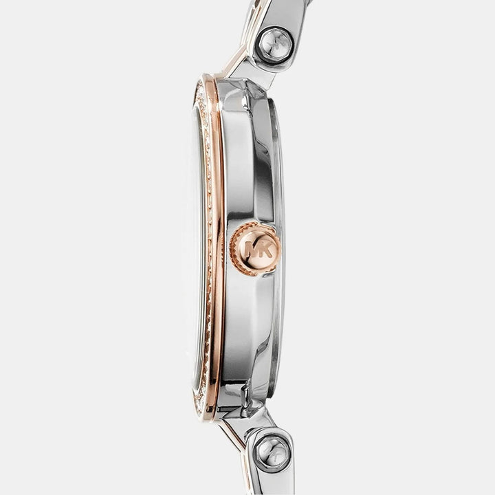 Michael Kors Darci MK3298 Two-Tone Glitz Bezel Women&