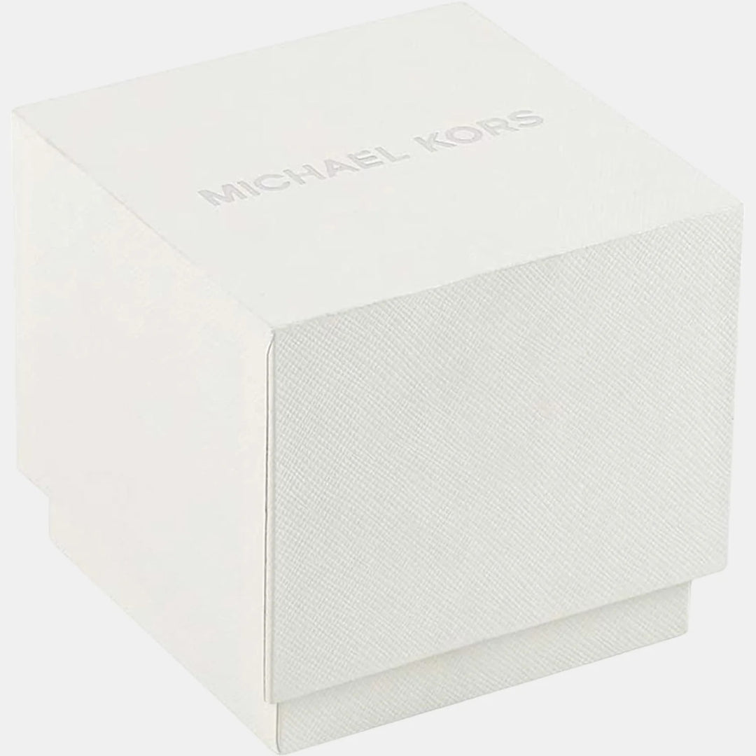 Michael Kors Lauryn MK3979 Rose Gold-Tone Pavé Stainless Steel Women&