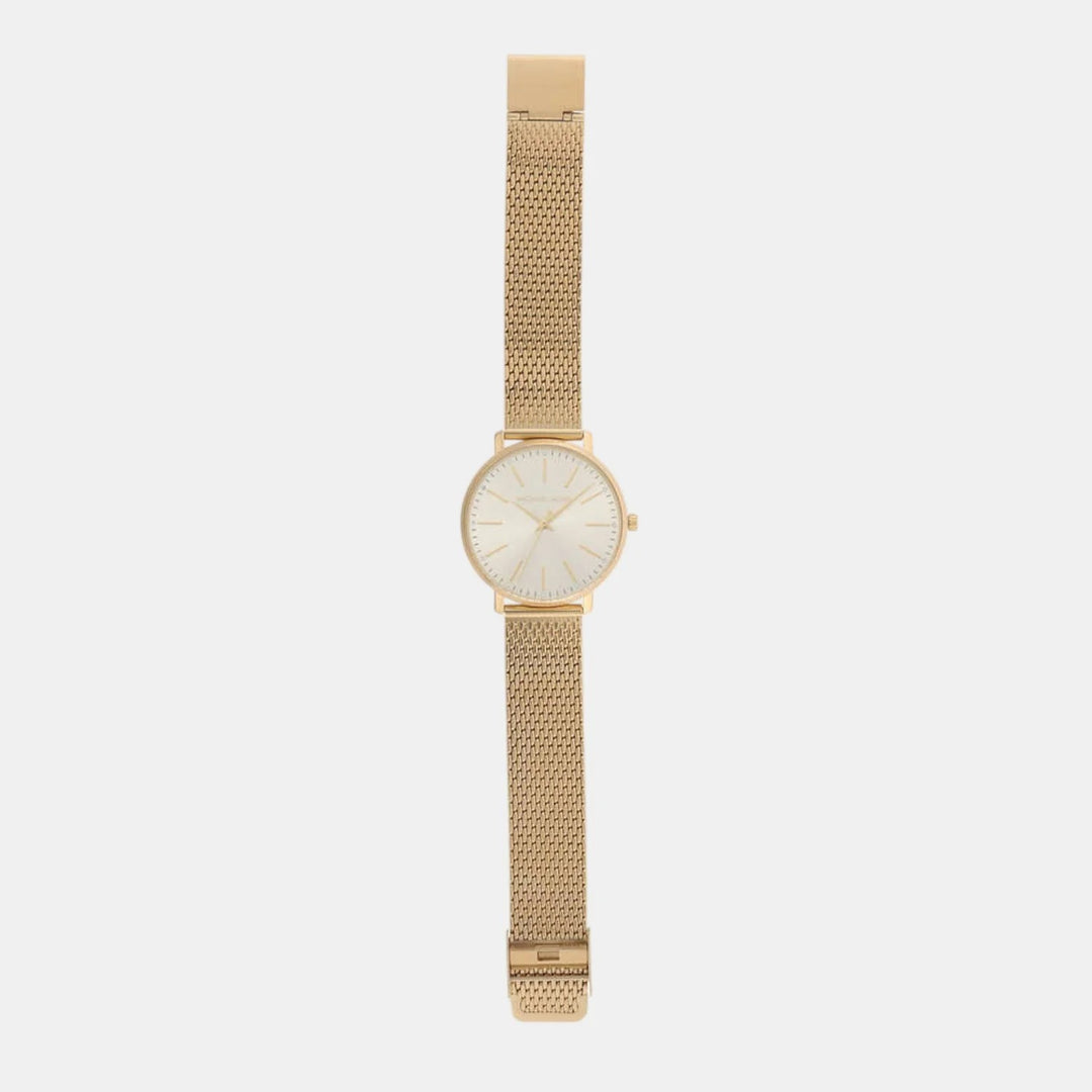 Michael Kors Pyper MK4339 Gold-Tone Logo Dial Women&
