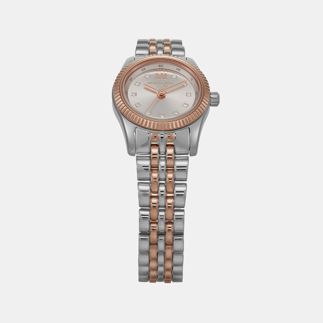 Michael Kors Lexington MK4817SET Gold-Tone Watch and Jewelry Women&