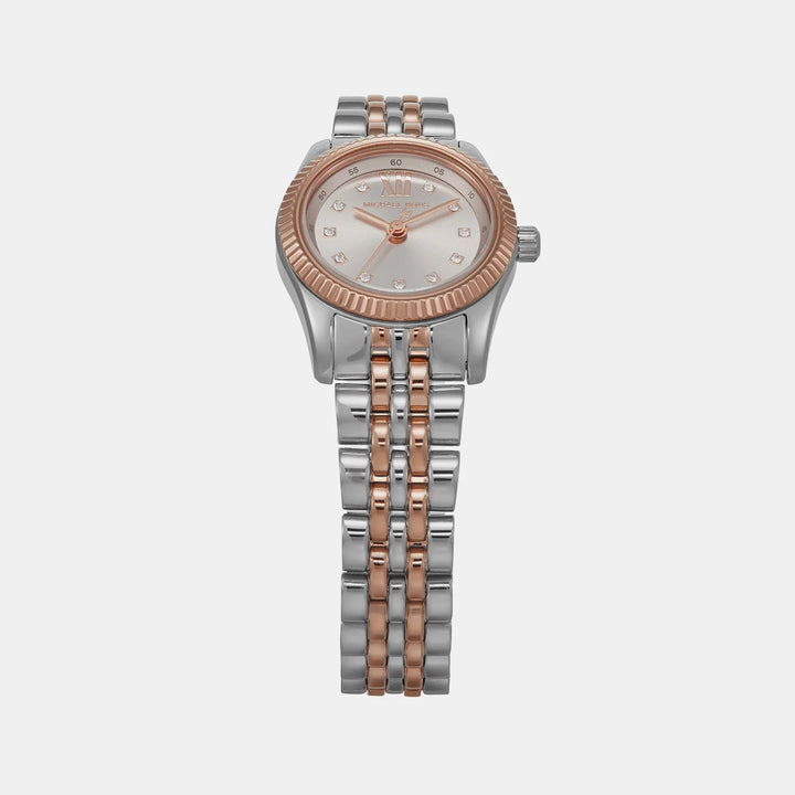 Michael Kors Lexington MK4817SET Gold-Tone Watch and Jewelry Women&