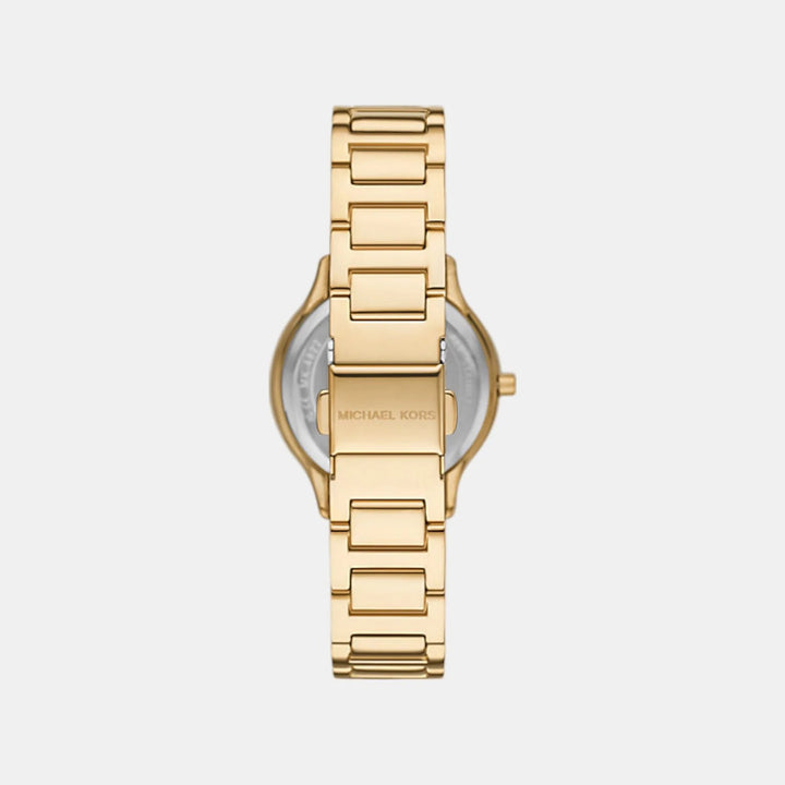 Michael Kors Tibby MK4822 Silver-Tone Pavé Stainless Steel Women&