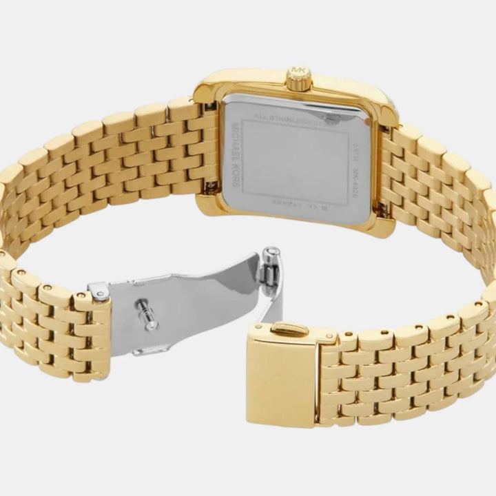 Michael Kors Sage MK4826 Rose Gold-Tone Pavé Bezel Women&
