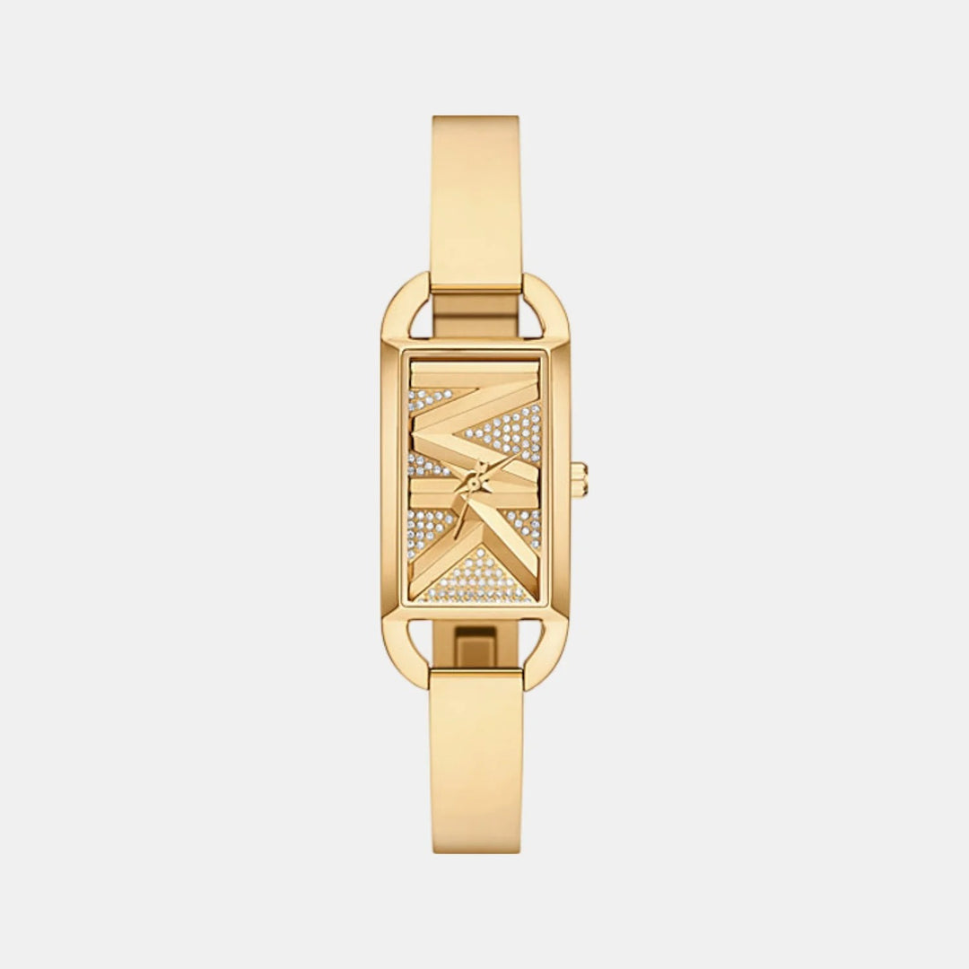 Michael Kors Sage MK4840 Silver-Tone Pavé Bezel Women&
