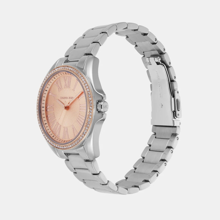 Michael Kors Liliane MK4854 Rose Gold-Tone Pavé Women&