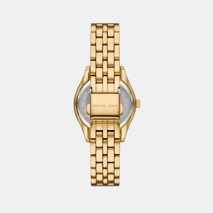 Michael Kors Harlowe MK4870 Pavé Silver-Tone Women&