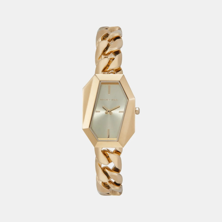 Michael Kors Suri MK4878 Gold-Tone Pavé Women&