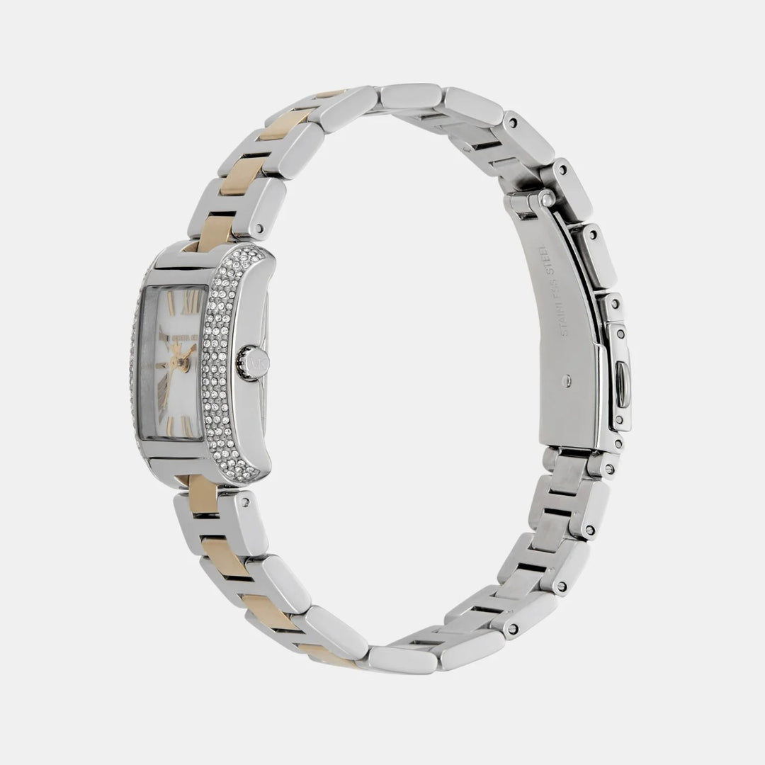 Michael Kors Harlowe MK4882 Pavé Rose Gold-Tone Women&