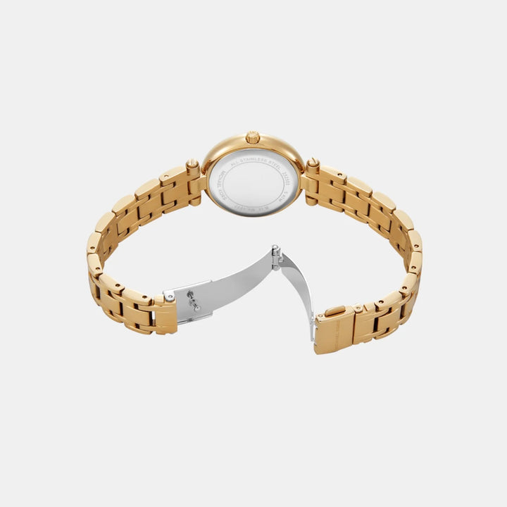 Michael Kors Heirloom MK4892 Gold-Tone Stainless Steel Women&