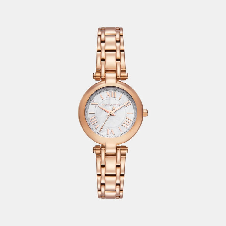 Michael Kors Heirloom MK4893 Rose Gold-Tone Stainless Steel Women&