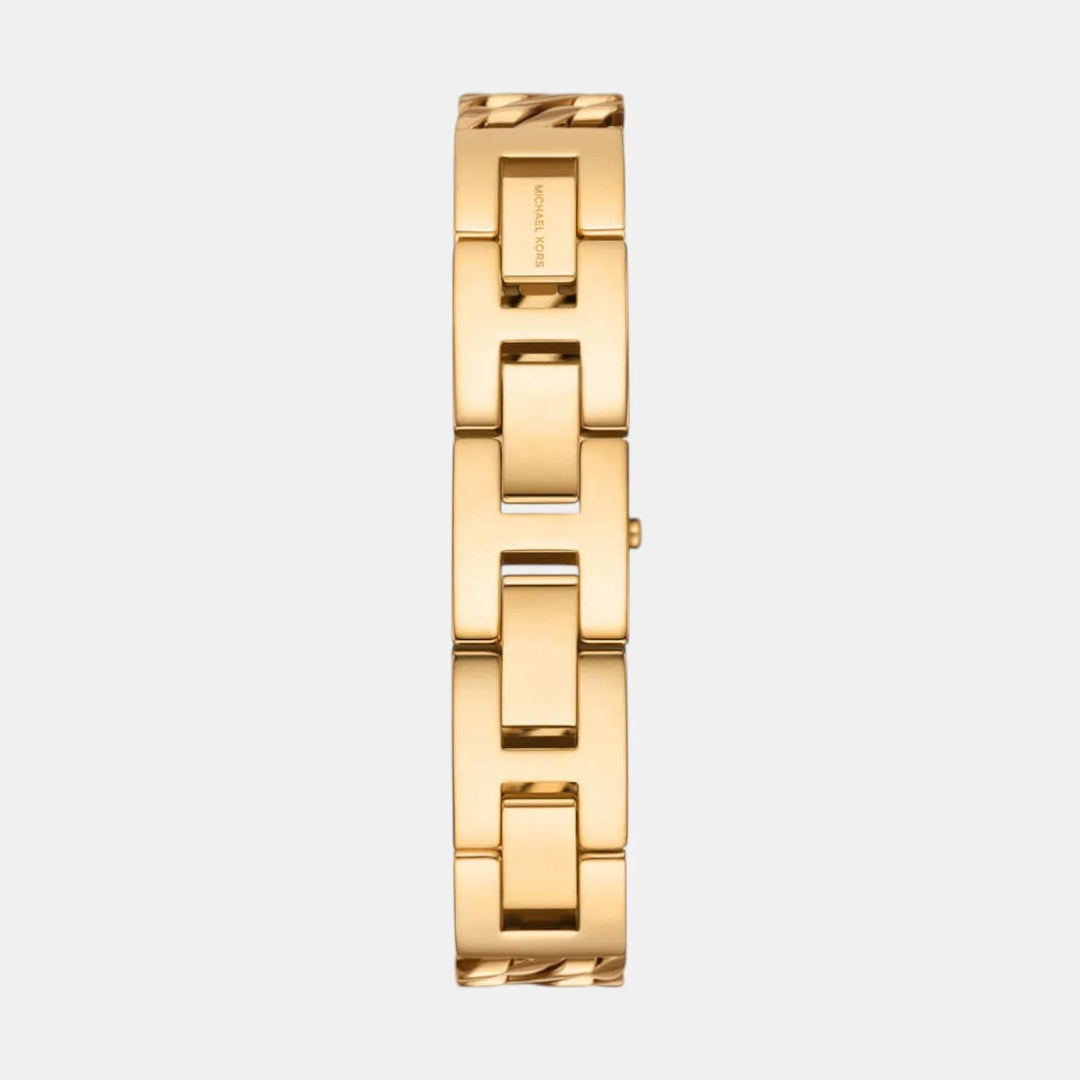 Michael Kors Everest MK4907 Silver-Tone Pavé Bezel Women&