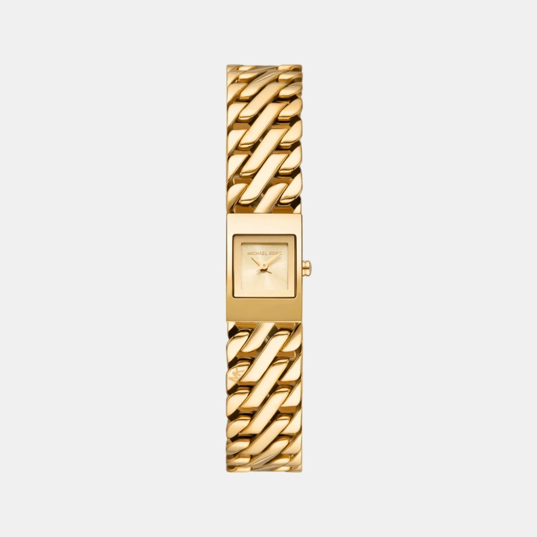 Michael Kors Everest MK4907 Silver-Tone Pavé Bezel Women&