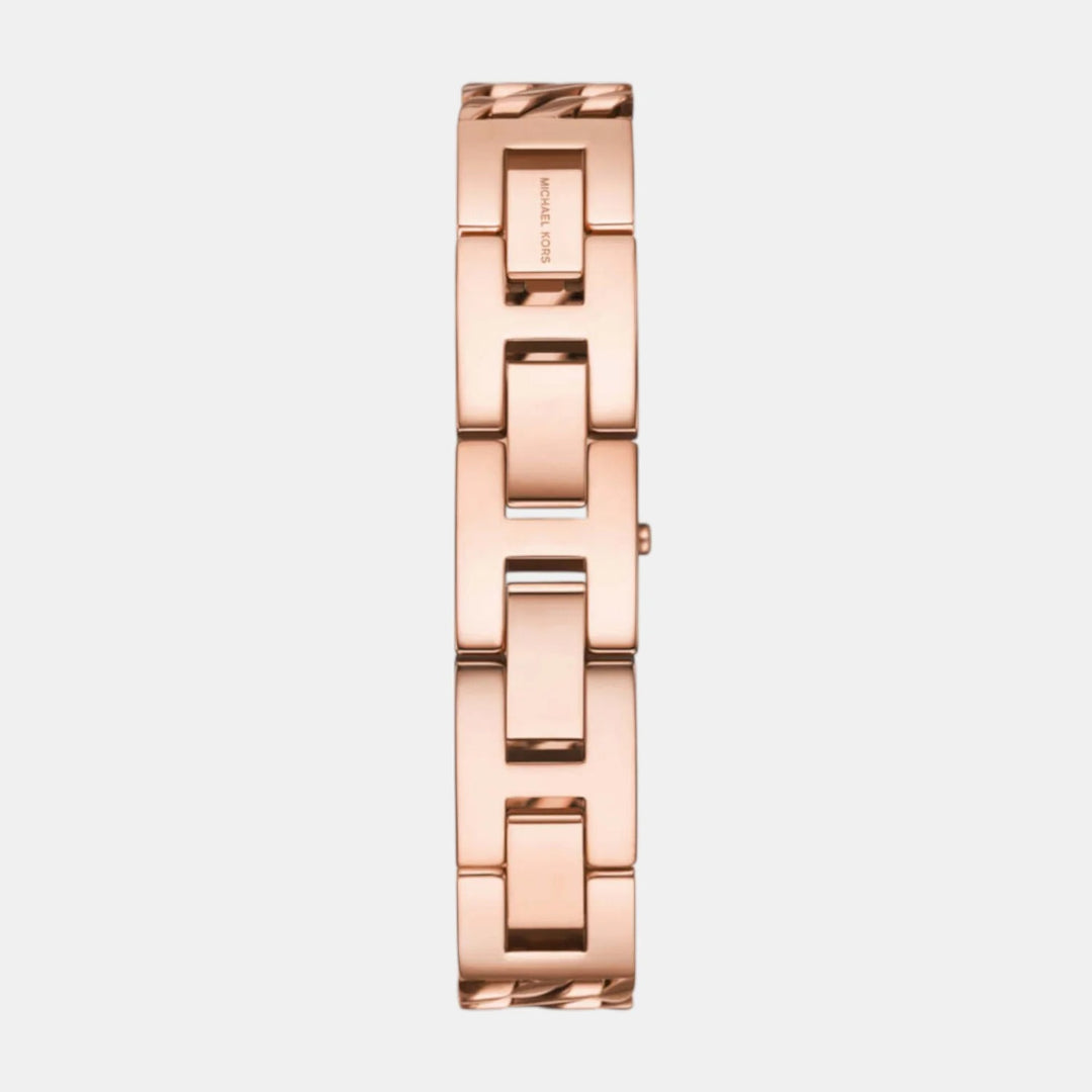 Michael Kors Darrington MK4908 Gold-Tone Pavé Bezel Women&
