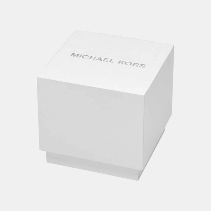 Michael Kors Darrington MK4909 Rose Gold-Tone Pavé Bezel Women&