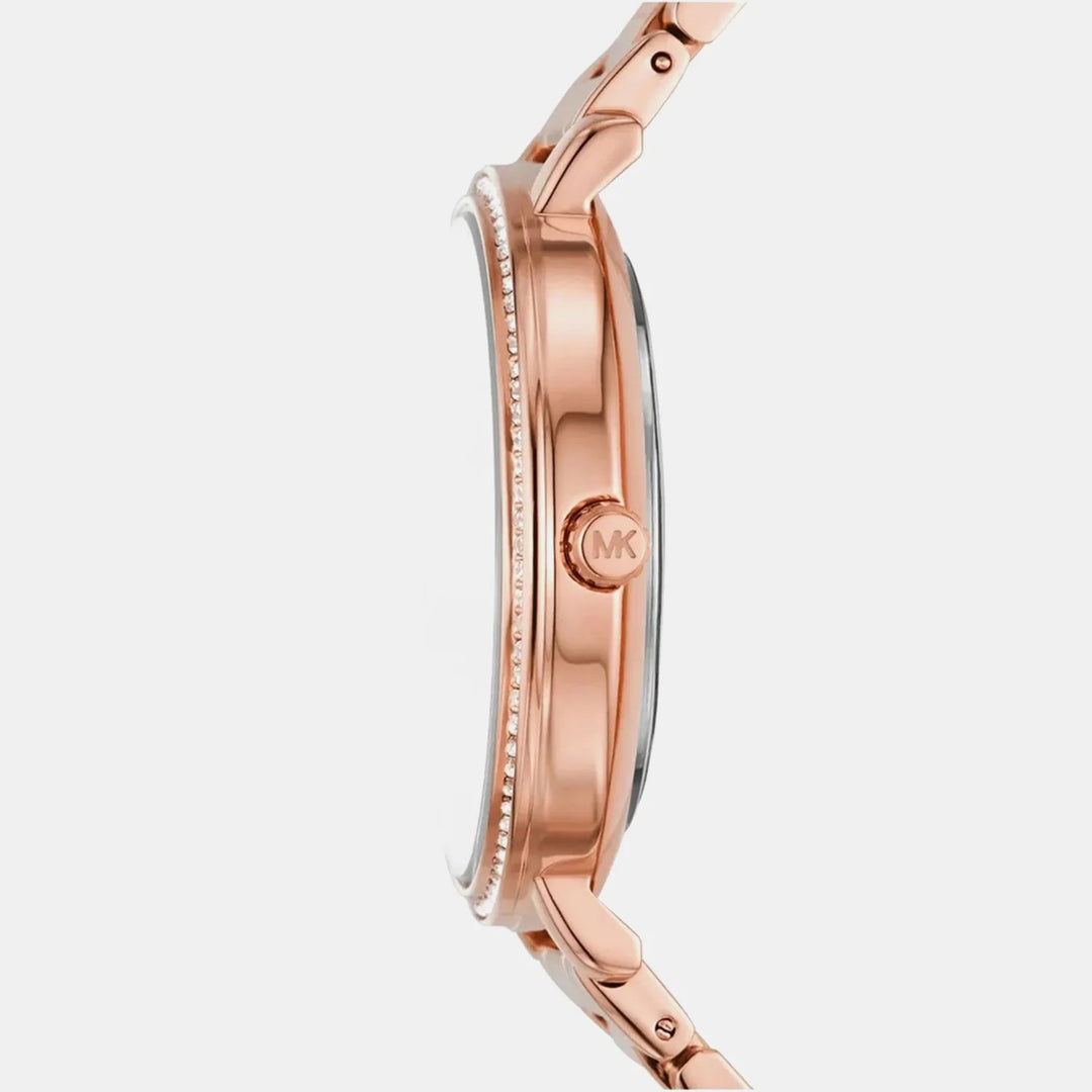 Michael Kors Pyper MK4917 Two-Tone Pavé Stainless Steel Women&