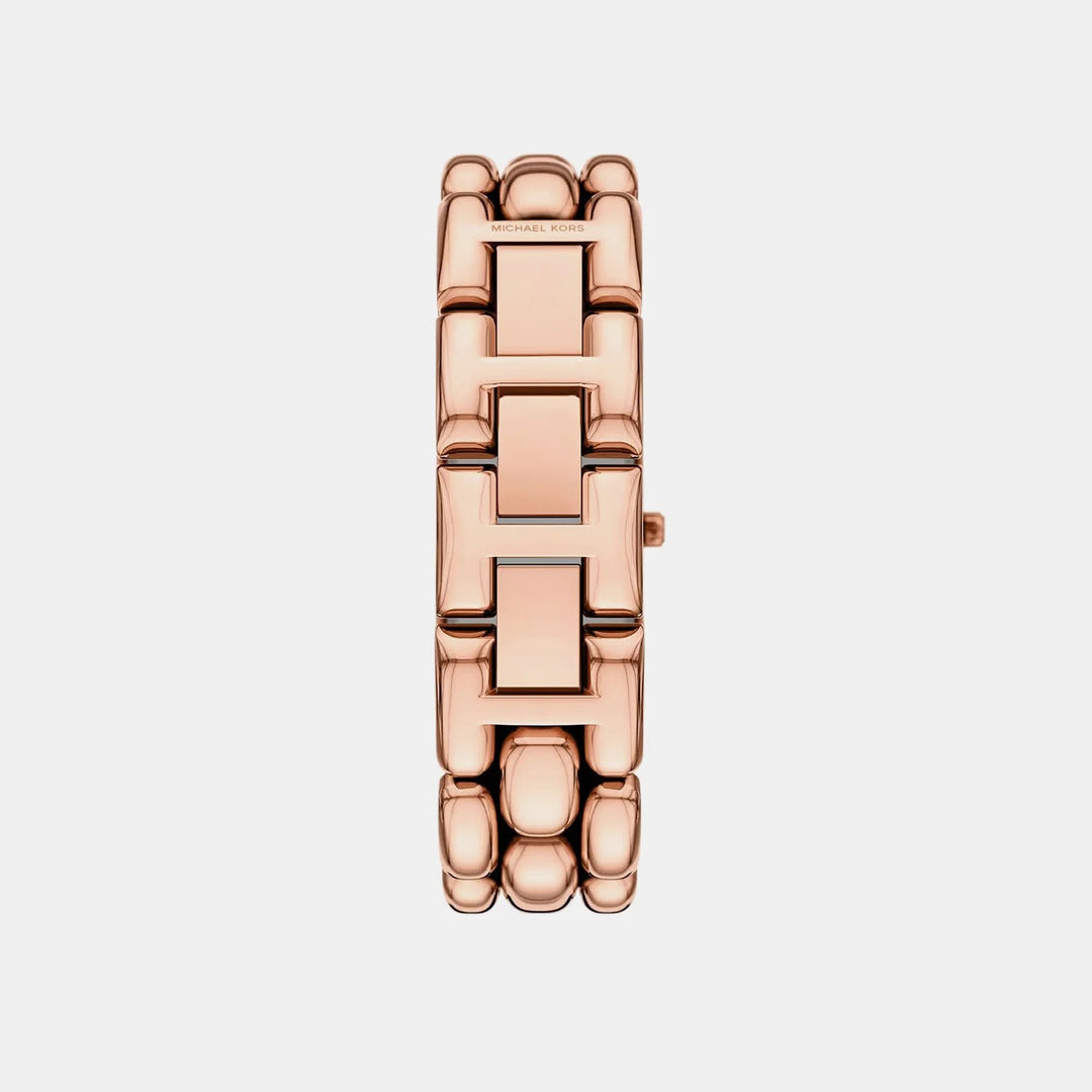 Michael Kors Hally MK4954 Rose Gold-Tone Stainless Steel Women&