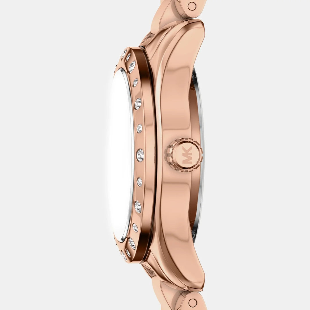 Michael Kors Lexington MK4994SET Watch and Heart Bracelet Gold-Tone Gift Set