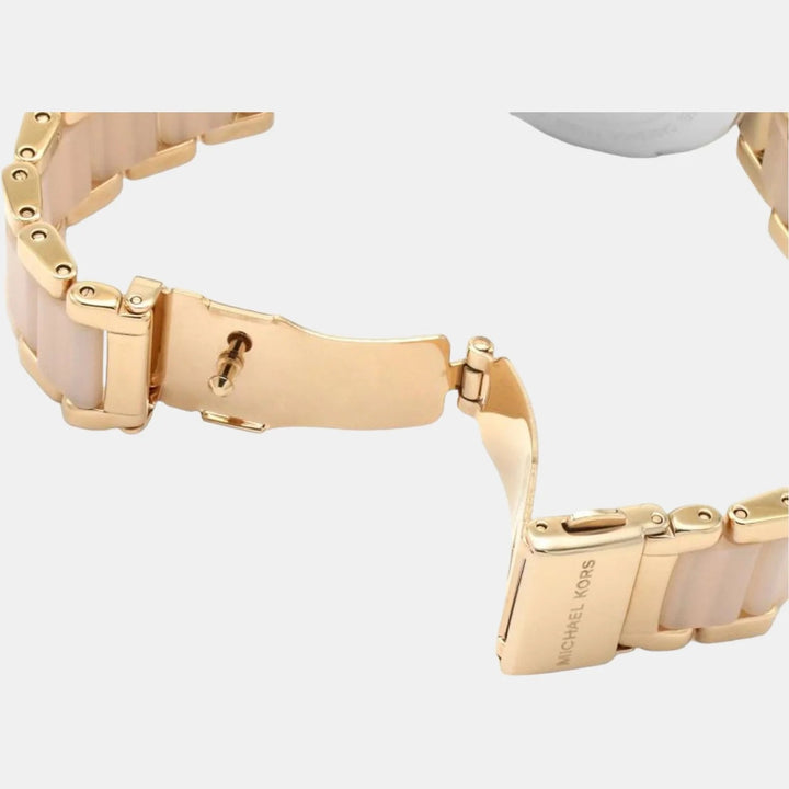 Michael Kors Mini Parker MK6110 Rose Gold-Tone Pavé Women&