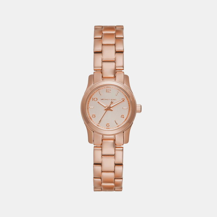 Michael Kors Everest MK7458 Gold-Tone Pavé Stainless Steel Women&