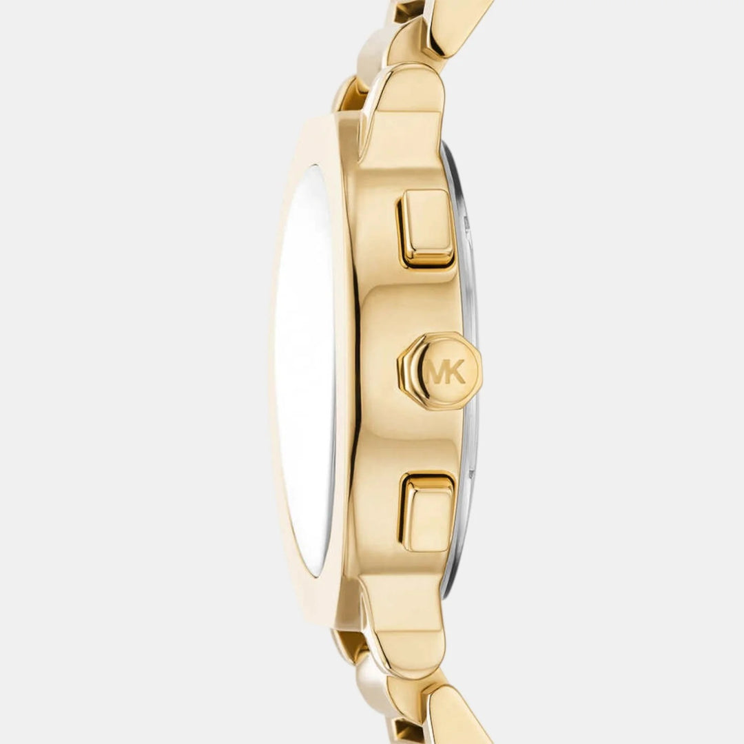 Michael Kors Sage MK7520 Silver-Tone Pavé Stainless Steel Women&