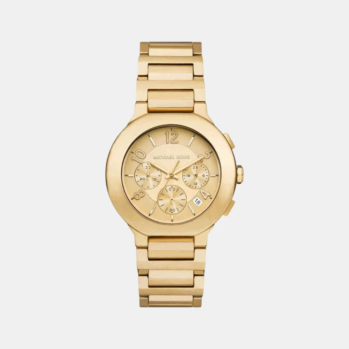 Michael Kors Sage MK7520 Silver-Tone Pavé Stainless Steel Women&