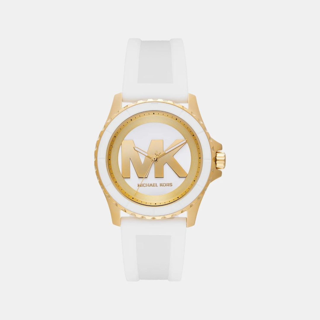 Michael Kors Runway MK7535 Silver-Tone Chain Link Women&