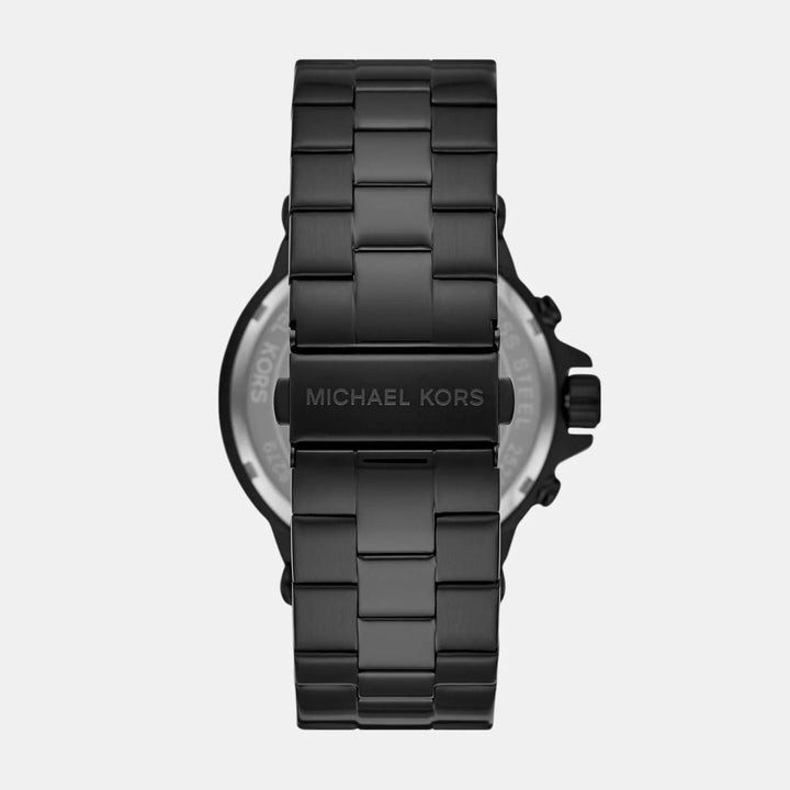 Michael Kors Dylan MK8279 Silver-Tone Blue Silicone Men&