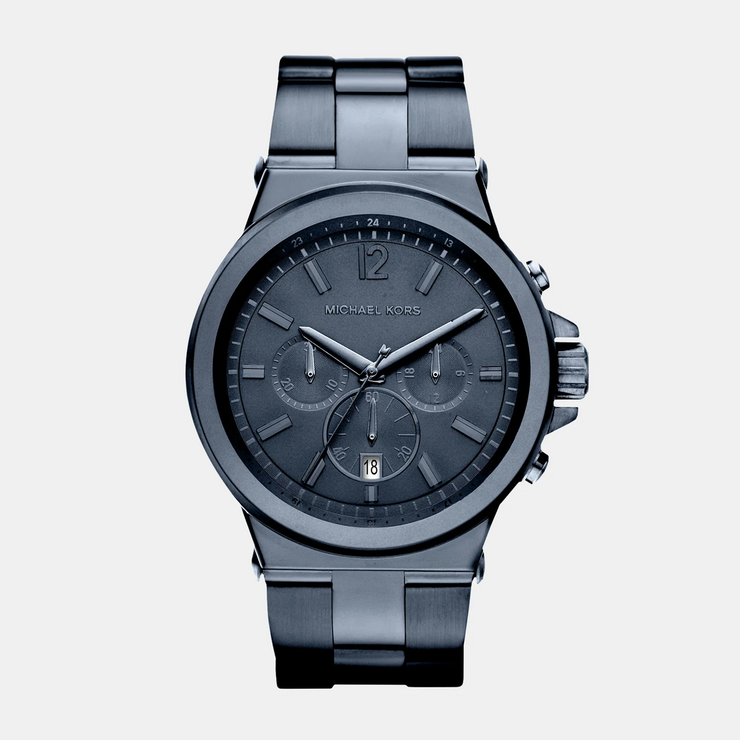 Michael Kors Dylan MK8655 Blue metal Strap Chronograph Men&