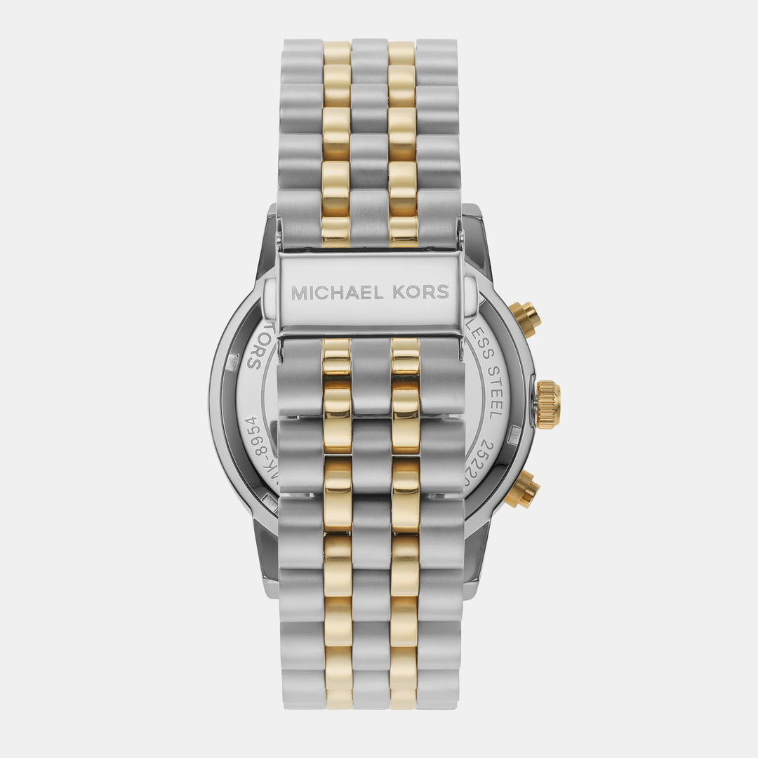Michael Kors Hutton MK8954 Gold-Tone Stainless Steel Men&