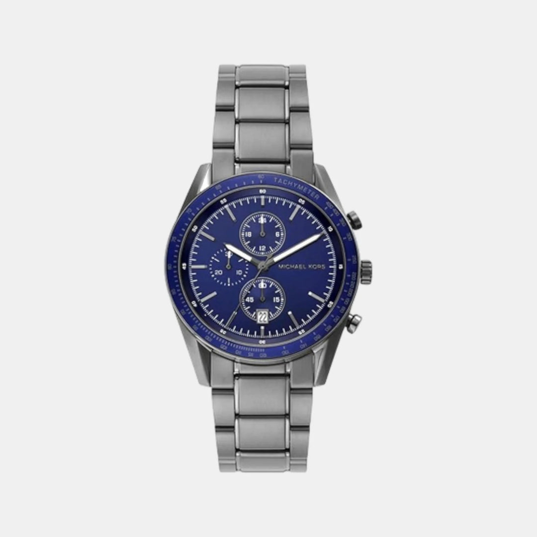 Michael Kors MK9111 Warren Dial Blue Silicone Men&