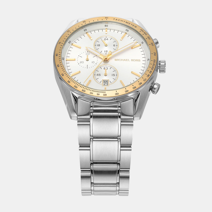 Michael Kors MK9112 Automatic Skeleton Dial Gold-Tone Men&