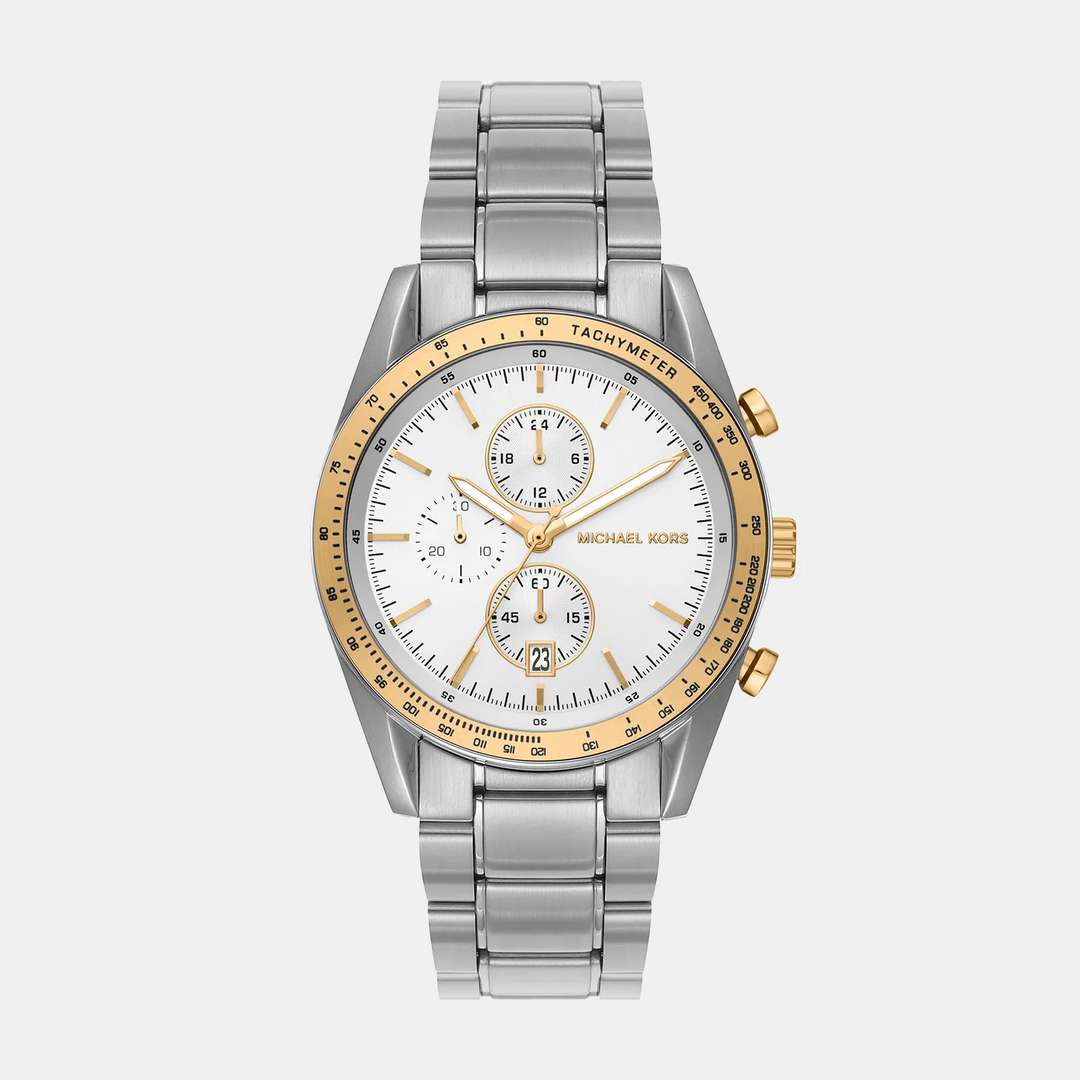 Michael Kors MK9112 Automatic Skeleton Dial Gold-Tone Men&