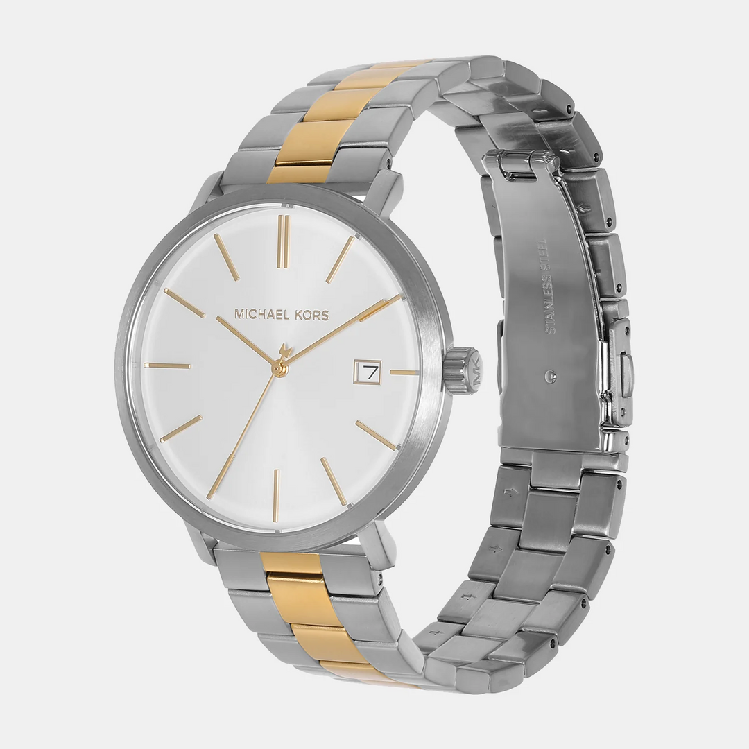 Michael Kors Lexington MK9134 Black Dial Silver-Tone Men&