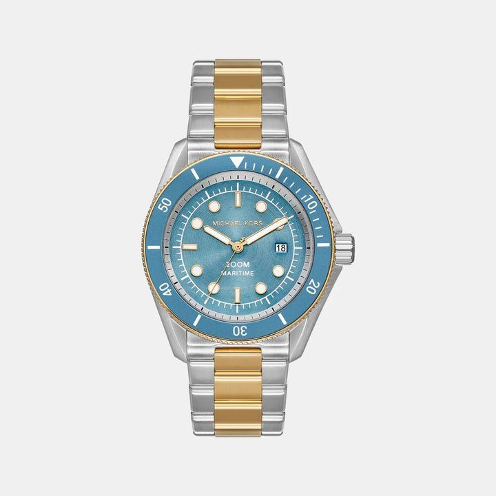 Michael Kors Lexington MK9169 Silver-Tone Stainless Steel Men&