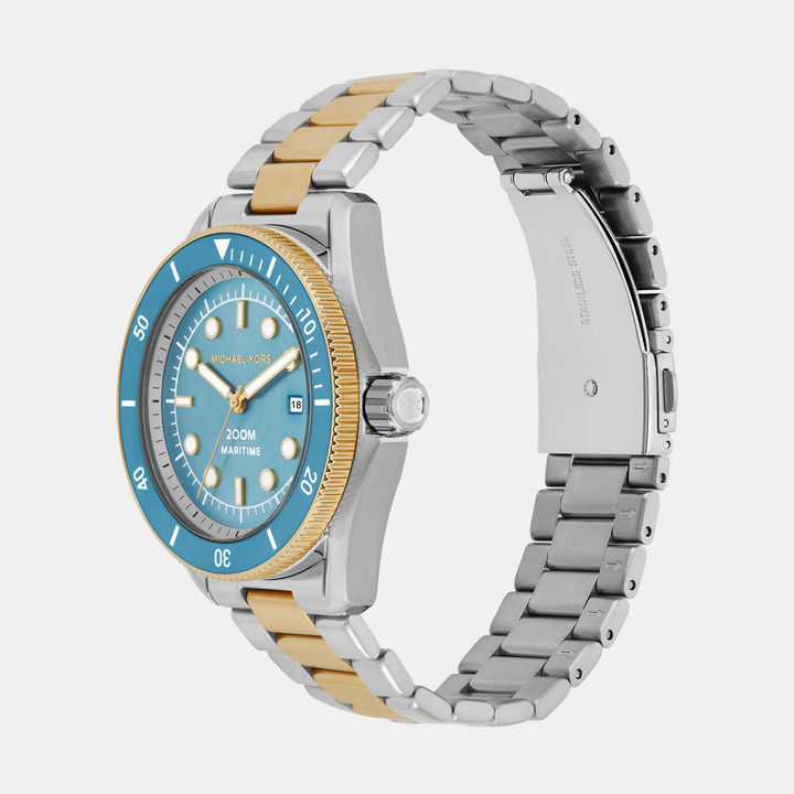 Michael Kors Lexington MK9169 Silver-Tone Stainless Steel Men&