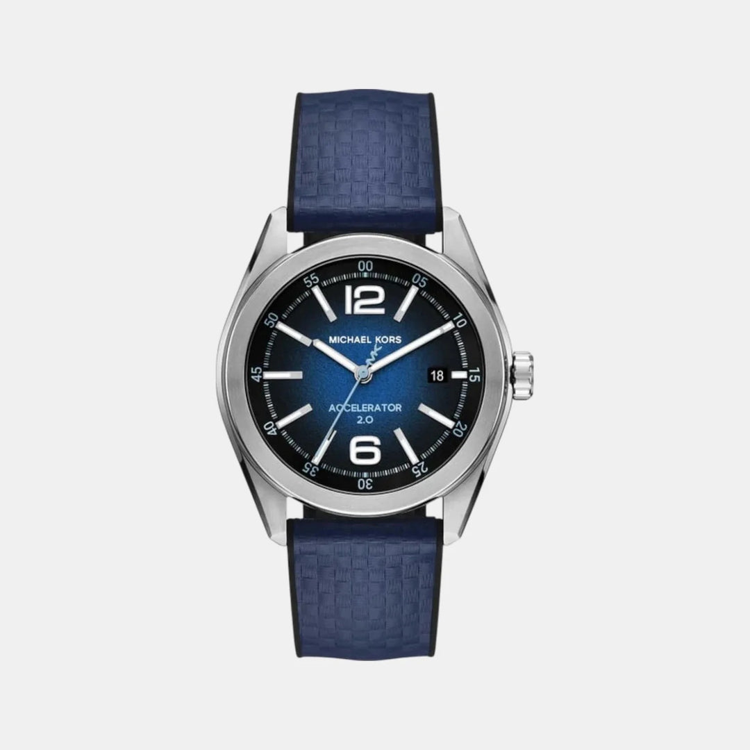 Michael Kors Lexington MK9174 Blue Dial Gold-Tone Men&