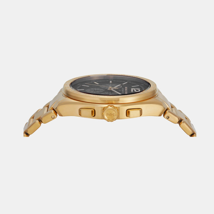 Michael Kors Accelerator MK9177 Blue Dial Two-Tone Men&