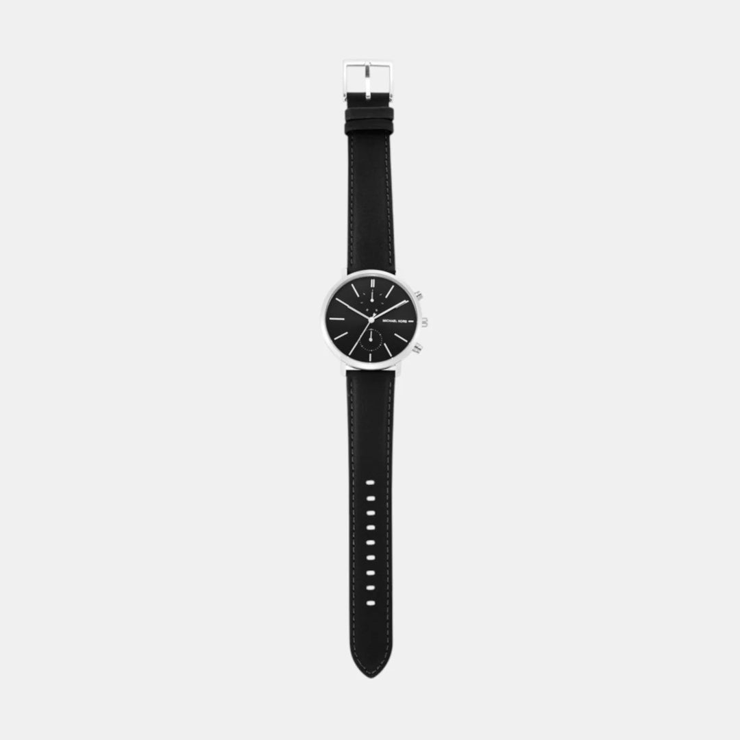 Michael Kors Blake MK9208 Silver-Tone Minimalist Men&