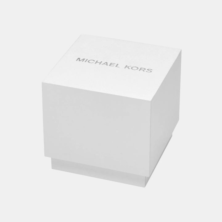 Michael Kors Blake MK9208 Silver-Tone Minimalist Men&