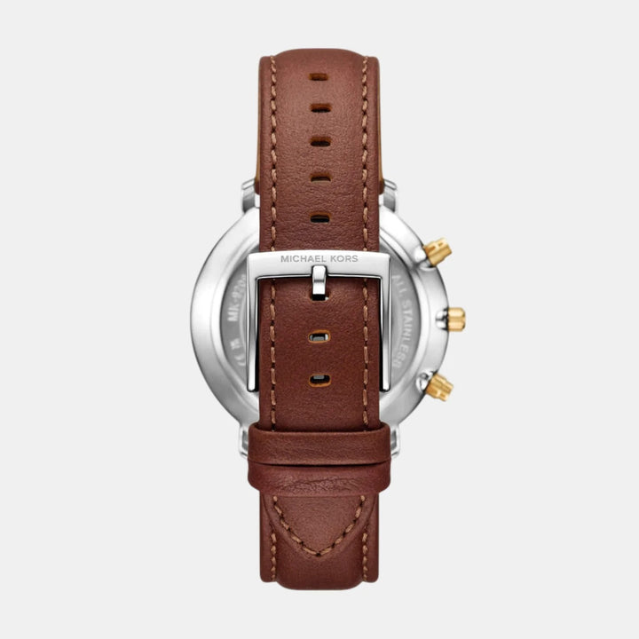 Michael Kors Blake MK9209 Brown Leather Strap Men&