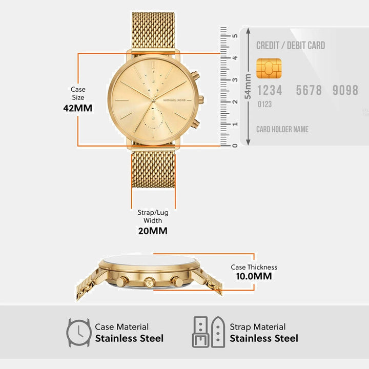 Michael Kors Blake MK9210 Golden Dial Men&