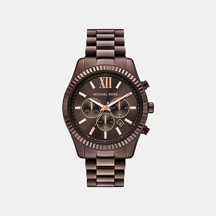 Michael Kors Lennox MK9224 Two-Tone Blue Dial Men&