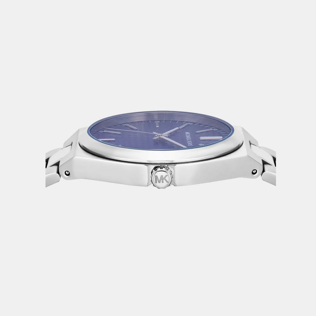 Michael Kors Lennox MK9227 Blue Silicone Strap Men&